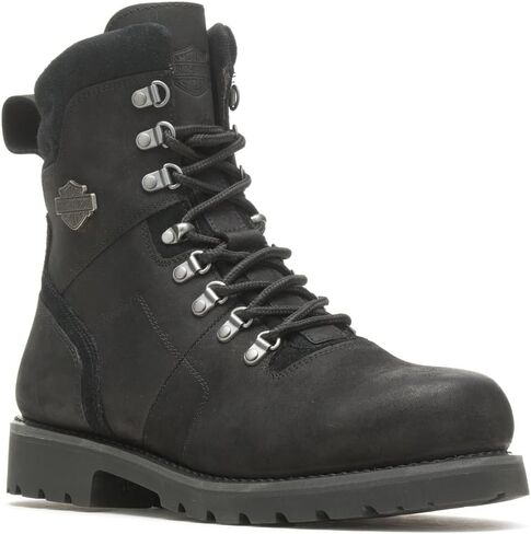 Harley-Davidson Men's Bannack 8" Performance Black Motorcycle Boots D96239 in Kuwait