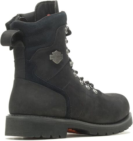 Harley-Davidson Men's Bannack 8" Performance Black Motorcycle Boots D96239 in Kuwait