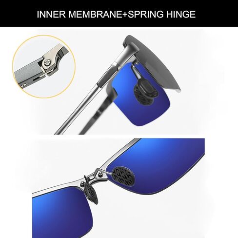 YIMI Polarized Photochromic Driving z87 Sunglasses For Men Women Day and Night safety glasses in Kuwait