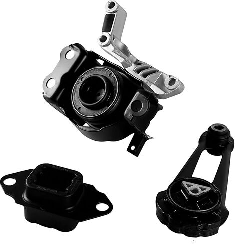 Engine Motor and Transmission Mount Kit 3Pcs Compatible with 2012-2017 Versa 1.6L, with 2014-2017 Versa Note 1.6L Replace # A7369, A4361, A7368 in Saudi Arabia