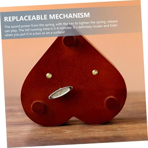 PRETYZOOM Box Music Box Movement Sports Accessories Clockwork Music Castle in The Sky Clockwork Movement Clockwork Mechanism Replacement in Saudi Arabia