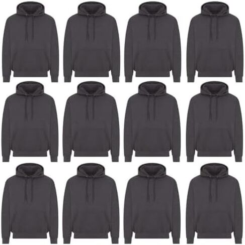 BILLIONHATS Mens Wholesale Hoodie Sweatshirts, Cotton Blend, Bulk Adults Hoodies Sweatshirt in Kuwait