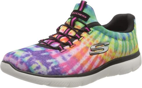 Skechers Sport Women's Women's Summits Fun Flare Sneaker, TPPK=Taupe Pink, 7 in Saudi Arabia