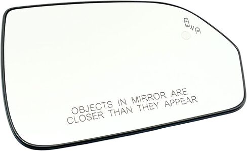 Right Passenger Side Mirror Glass Heated w/Blind Spot Without Auto Dimming Compatible with for Lincoln MKZ 2013-2020 Right Side Oniy for Heated w/Blind Spot No-Anti-glare in Kuwait