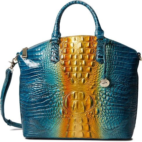BRAHMIN Ombre Melbourne Large Duxbury Satchel Bermuda One Size in Kuwait