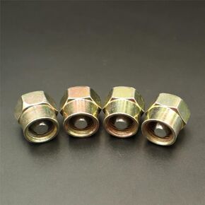 14mm Diesel Common Rail Fuel Injector Block-Off Tool M14 Cap for 2003-2007 Dodge Cummins 5.9L & 2001-05 Chevy GMC 6.6L Duramax LB7 LLY Engine (Pack of 4), 4 pieces