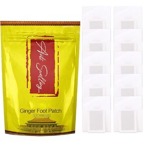 Ginger Foot Pads, 10Pcs Foot Patches, Foot Care Patch, Patches for Women and Men