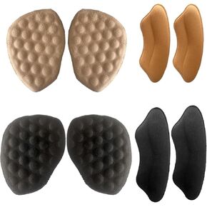 Metatarsal Pads for Women,Heel Pads,Anti-Sliding, Ball of Foot Cushions, High Heel Inserts,Forefoot Pads