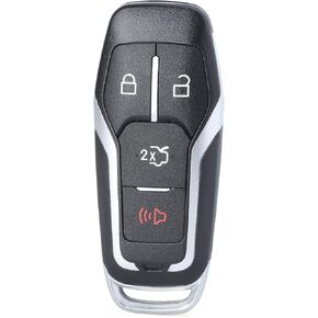 Car Key Fob Keyless Entry Remote Control Replacement for Ford Fusion Edge Explorer 2015 2016 2017 ID49 Chip 4 Buttons(FCC ID:M3N-A2C31243800 P/N:164-R8109)