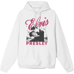 Elvis Presley Unisex-Adult Official Merch on Stage Hoodie