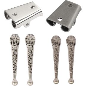 Bolo Tie Kit Bolo Tie Parts Bolo Tie Hardware Bolo Tie Tips Clasps Slide Accessories for Bolo Tie