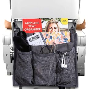Airplane Seat Organizer, Travel Esssentials Accessory