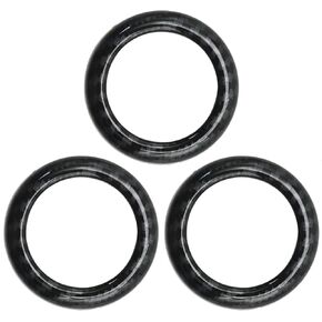 UOIENRT 3 Pcs ABS Dashboard Frame Cover Trim, Carbon Fiber Style Center Console Instrument Decorative Panel Replacement for 370Z 2009-2020