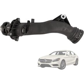 Engine Coolant Thermostat Housing 2782000815 Compatible with Mercedes-Benz E550 CL550 CLS550 GL450 GL550 GLS550 E63 G63 GLE63 GLS63 ML63 AMG S ML550 2011-2018 Replace A2782000815 2782000615