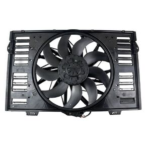 TOPAZ 97010606106 Radiator Cooling Fan Assembly Fits Porsche Panamera 3.6L 4.8L 2010-2016