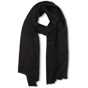 STEVE MADDEN PLEATED WRAP, BLACK