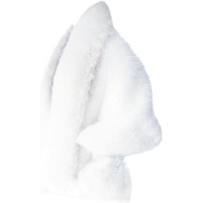 Faux plush Shawl Wrap Scarf Concealed pocket with snap closure Perfect for wedding dinner and party favors