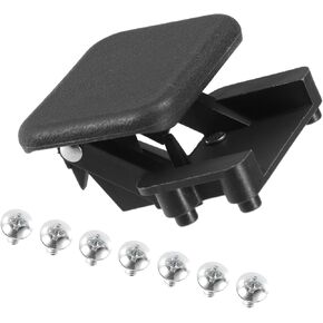 ACROPIX Front Glove Box Lid Latch Lock Handle Cover for Chevrolet Silverado 1500 2001-2007 Latch Catch Clip Black Car Parts