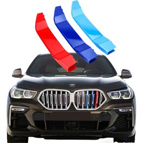 Automotive Grille Inserts for BMW X6 2020-2024 G06 6-Beam (NOT for X6M), Front Grill Accessories