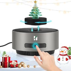 Huanyu التلقائي رفع خفض العرض الرفع 360 درجة الدورية المرحلة المغناطيسية عرض الوقوف المضادة للجاذبية العرض العائمة الدوران التلقائي ديكور الرفع المغناطيسي (تحميل 400 جرام رمادي) in Kuwait