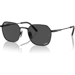 Ray-Ban Women's RB8094 Jim Titanium Square Sunglasses