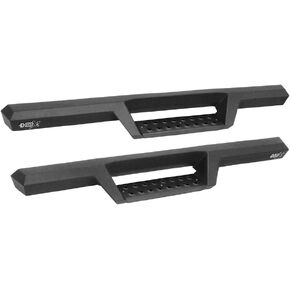 Westin 56-14055 HDX Drop Nerf Step Bars fits 2018-2023 Wrangler JL 2dr Textured Black 1 Pair