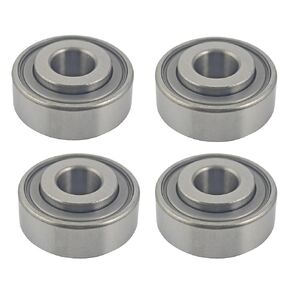 4PCS Heavy Duty Front Wheel Bearings Replacement for John Deere AA21480 Fits ZTrak 657 661R 667 667A 717A 727 727A 737 757 777 797 Z810A Z820 Z830 Z840 Z850 Z860 Z910 Z920 Z930 Z950 Z960 Z970