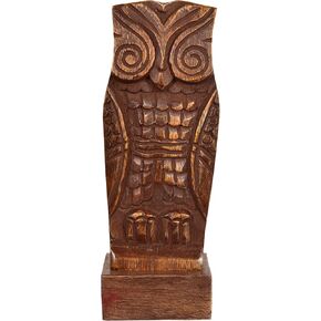 SimbaKart Handcarved Wooden Spectacle Holder, Sunglass Holder Stand, Spectacle Holder, Eyeglass Display Stand, Unique Desktop Accessory