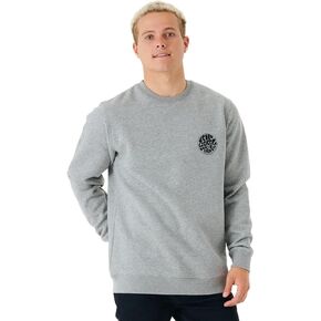 Rip Curl Men's Wettie Icon Long Sleeve Crew Sweatshirt