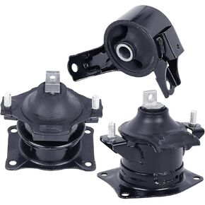 Engine Motor Mounts Set - Compatible with Acura MDX 2007-2013 3.7L, Replace# A4526HY A65016 A4527HY, Set of 3
