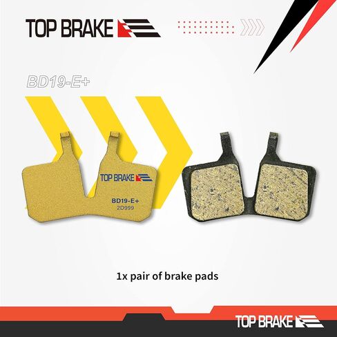 TOP BRAKE BD19-E+ 2 Pairs Disc Bike Brake Pads for MAGURA 4 Piston MT5/ MT7/ MT5e/MT7 in Saudi Arabia