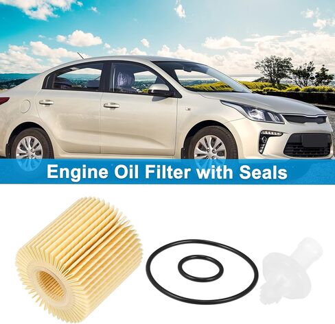 X AUTOHAUX استبدال فلتر زيت المحرك YZZA1 04152-YZZA 04152-31090 04152-YZZG1 فلتر وقود الزيت لتويوتا أفالون بجولة XLE 3.5L V6 - غاز 2022 in Saudi Arabia