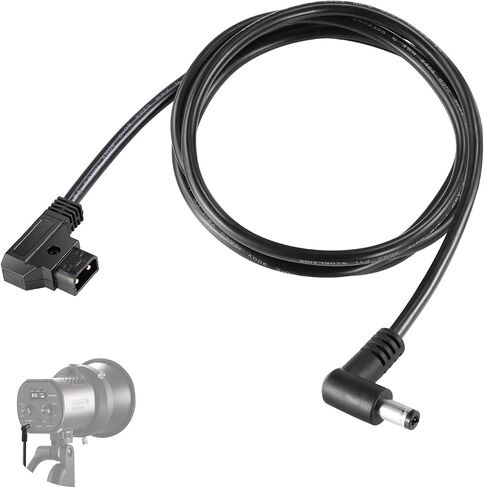 Neewer 6ft/1.8m D-Tap Male to 4 Pin XLR Female Power Cable PL60C Continuous LED Video Light, NC011 in Saudi Arabia