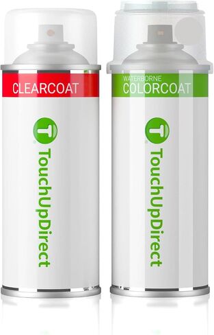 TouchUpDirect G1U Ice Silver Metallic Compatible With Subaru Exact Match Touch Up Paint Aerosol - Essential Package in Saudi Arabia