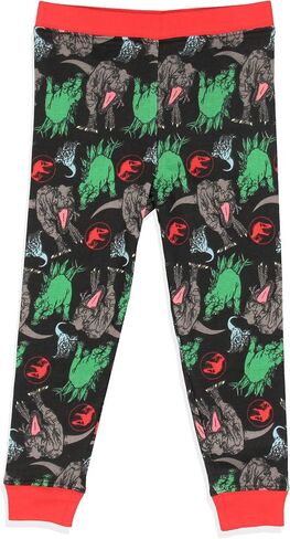 INTIMO Jurassic World Toddler Boys' Movie Film Park Logo Icon Tight Fit Sleep Pajama Set in Kuwait