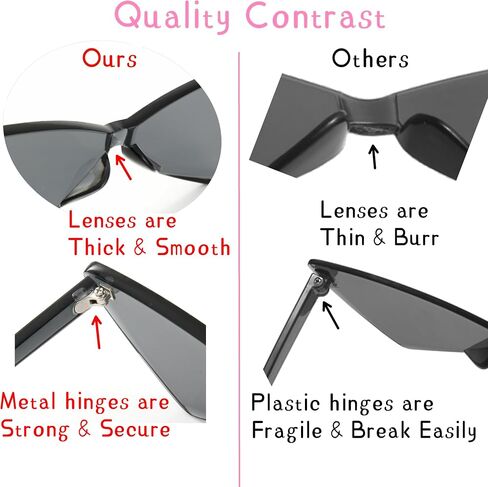 OLIN Triangle Thick Rimless Sunglasses One Piece Colored Transparent glasses For Women and Men in Kuwait