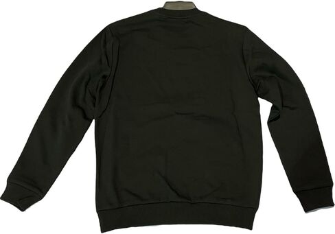 Calvin Klein Jeans Men's Sweatshirt Pullover Fleece Crewneck Monogram Logo Black in Saudi Arabia
