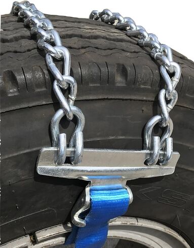 TireChain.com 445/50R22.5, 445/50 22.5 سلاسل إطارات الطوارئ بحزام مجموعة من 2 in Saudi Arabia