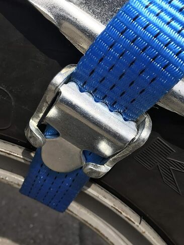 TireChain.com 445/50R22.5, 445/50 22.5 سلاسل إطارات الطوارئ بحزام مجموعة من 2 in Saudi Arabia