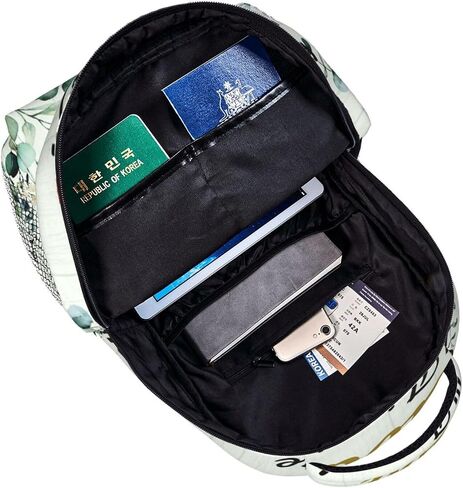 Bible Backpack Sage Green Floral Backpack Christian Gifts Back to School Bag with God All Things are Possible Bookbag for Women Kids Girls Boys Teens in Saudi Arabia