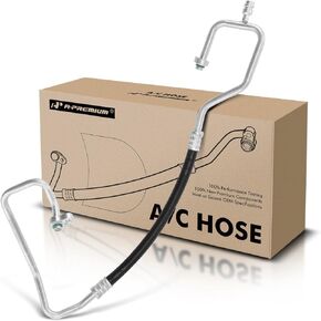 A-Premium A/C Discharge Line Hose Assembly Compatible with Hyundai Veloster 2014-2016 1.6L Turbocharged, Compressor to Condenser