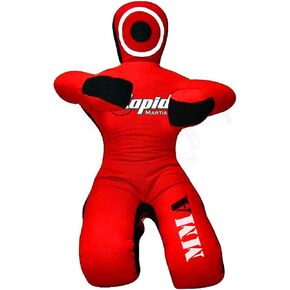 BJJ Jiu Jitsu Grapple Dummy for Submission Drills Doll Like Leg Locks Heel Hooks Ankle Locks Wrist Locks - UNFILLED 5 Feet- Kneeling