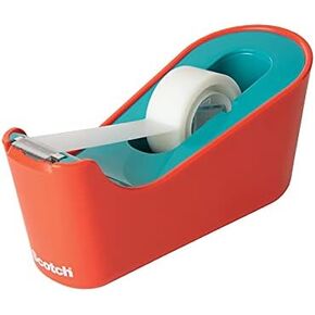Desktop Tape Dispenser (Coral)