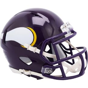 Vikings 1983 to 2001 Throwback Revolution Speed Mini Football Helmet
