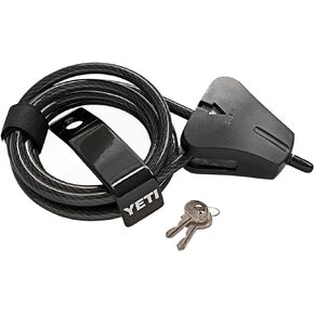 YETI Security Cable Lock and Bracket for Tundra Coolers