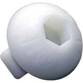 Kwik Goal Tamper Resistant Net Clips, White