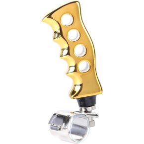 Bashineng Steering Wheel Knob Power Handle Spinner Suicide Turning Driving Universal Fit Most Vehicles Cars Trucks Tractors Mowers Forklifts Boat Golf Carts (Titanium)