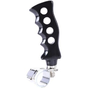 Bashineng Steering Wheel Knob Power Handle Spinner Suicide Turning Driving Universal Fit Most Vehicles Cars Trucks Tractors Mowers Forklifts Boat Golf Carts (Titanium)