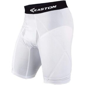 Easton | Elite Sliding Short | Foam Padded | White | Adult & Youth Sizes