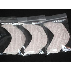TOPSTICK Plus Custom Cut Front B Curve Tape,Clear,Double-Sided 75 Strips.